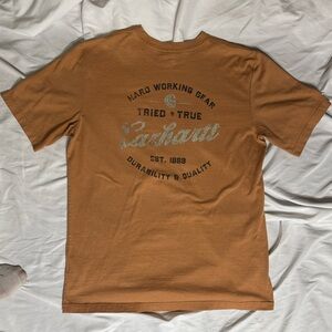 Carhartt Men's Tan Graphic Tee